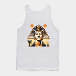 Ancient Egypt Egyptian Culture Unveiled: Mythical Symbols and Luxurious Heritage Tank Top